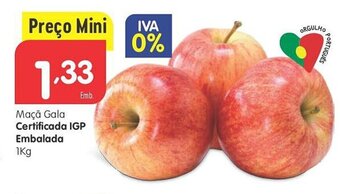 Minipreço Maçã Gala Certificada IGP Embalada 1Kg promoção