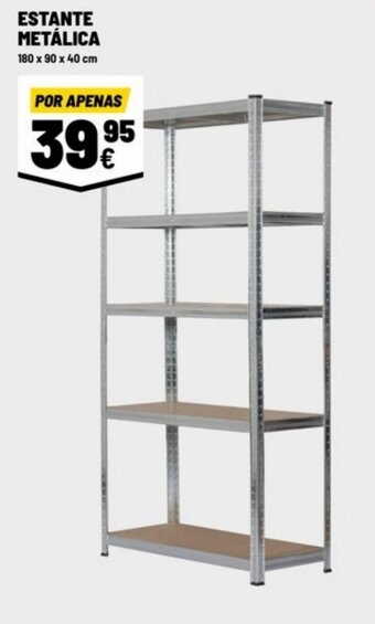 Brico Depôt ESTANTE METÁLICA promoção