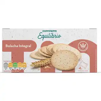 Continente Bolachas integrais promoção