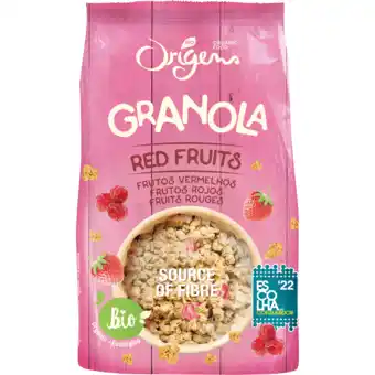 Granola frutos vermelhos