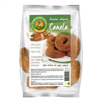 Continente Biscoitos integrais de canela promoção