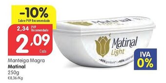 Minipreço Manteiga Magra Matinal 250G promoção
