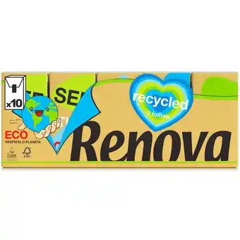 Continente Lenços de bolso 100% recycled 3 folhas promoção