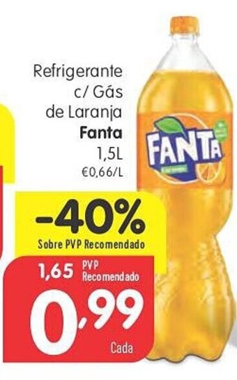 Minipreço Refrigerante c/ Gás de Laranja Fanta 1.5L promoção