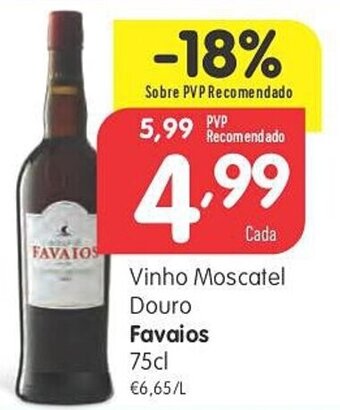 Minipreço Vinho Moscatel Douro Favaios 75cl promoção