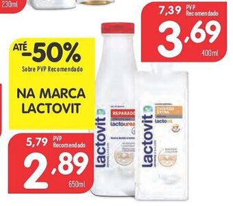 Minipreço NA MARCA LACTOVIT promoção