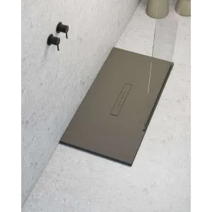 Brico Depôt Plato de ducha poalgi - 90x160 cm - tundra - serie clay - extraplano promoção