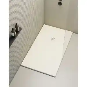 Brico Depôt Plato de ducha poalgi - 70x90 cm - marfil - serie hos's - extraplano promoção