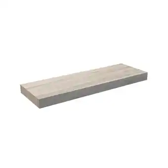 Brico Depôt Encimera de sobreponer de baño suspendida | 80 cm x 46 cm | fondo 46cm | pino gris promoção
