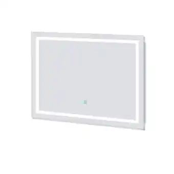 Brico Depôt Espelho de casa de banho led 100×70cm+anti-embaciamento promoção