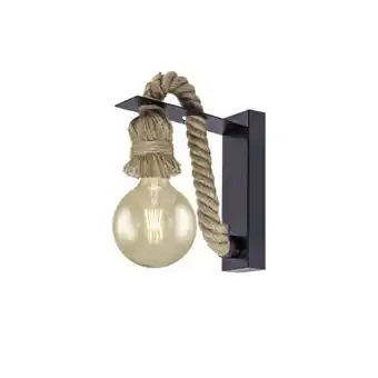 Brico Depôt Aplique pared rope color negro promoção