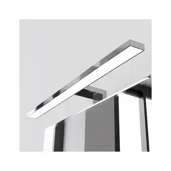 Starbath plus lampara led espejo baño silvia abs 600x108x40mm luz blanca
