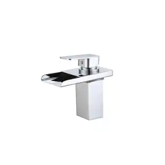 Torneira misturadora para lavatório modelo victoria efeito cascata