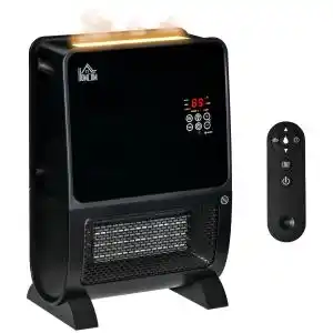 Aquecedor elétrico homcom 820-280v90