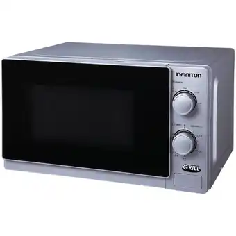 Brico Depôt Microondas infiniton mw-1121a - acabado en plata, 20l., grill, 700w/1000w promoção