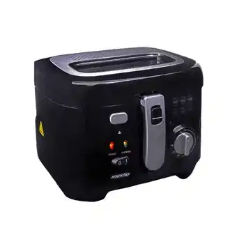 Brico Depôt Fritadeira elétrica 2,5 litros termóstato aju mesko ms 4908 preto 1800w promoção