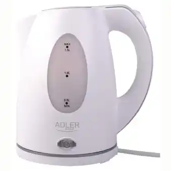 Brico Depôt Chaleira eléctrica de água 1,5 l sem bpa, se adler ad 1207 branco 2200w promoção