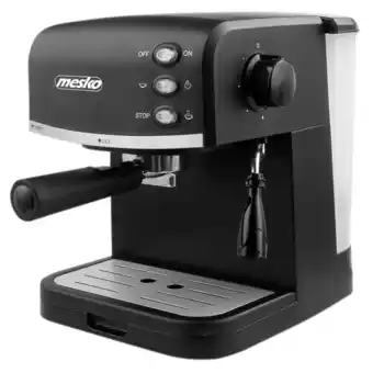 Brico Depôt Máquina de café expresso manual 15 bars, tanq mesko ms 4409 preto 850w promoção