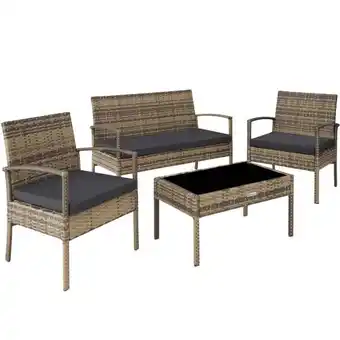 Brico Depôt Conjunto de rattan sparta 3+1 promoção