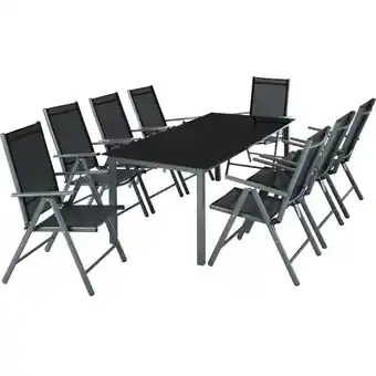 Brico Depôt Conjunto de cadeiras de alumínio 8+1 promoção