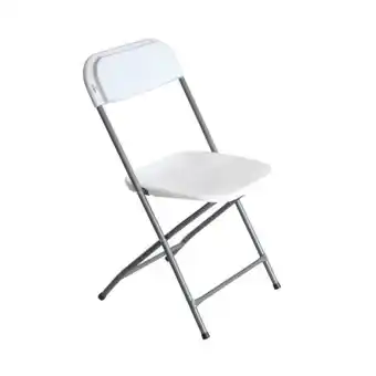 Brico Depôt Cadeira dobrável branca 49x44,5x80,5cm 7house promoção