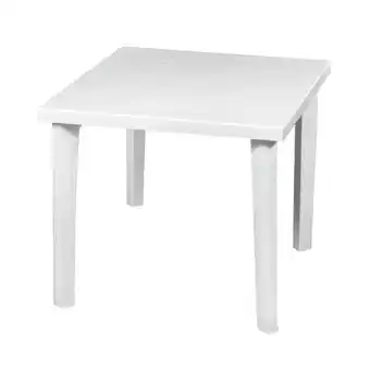 Brico Depôt Mesa quadrada de resina elegia branco 79x79x72cm o91 promoção