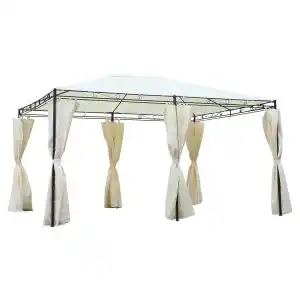Gazebo de jardim outsunny 84c-089