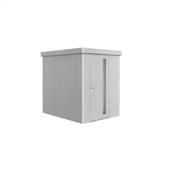 Caseta metalica biohort jardin neo 2d color plata