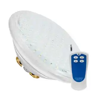 Lâmpada par56 para água rgb com 24w ø178 x h108mm led 12v ip68 controle