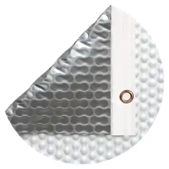 Capa térmica 500 micras geobubble raeguard de 6,5 x 4m com reforço nas larguras
