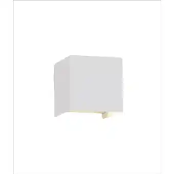 Brico Depôt Aplique de exterior davos color blanco promoção