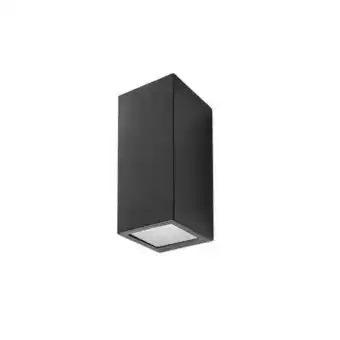Brico Depôt Aplique de exterior cube color negro promoção