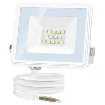 Brico Depôt Aigostar focos led exterior, 10w 6400k led focos exterior, 900lm ip65 promoção
