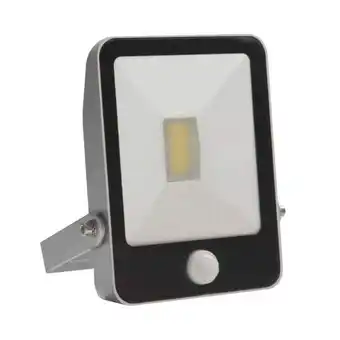 Brico Depôt Projetor led 20w para exterior ajustável com sensor movimento em alumínio promoção