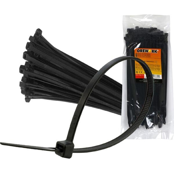 Brico Depôt Brida nylon orework negra 2,5x140 100 u promoção