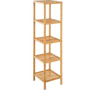Brico Depôt Estante de bambu 33 x 33 x 141 cm promoção