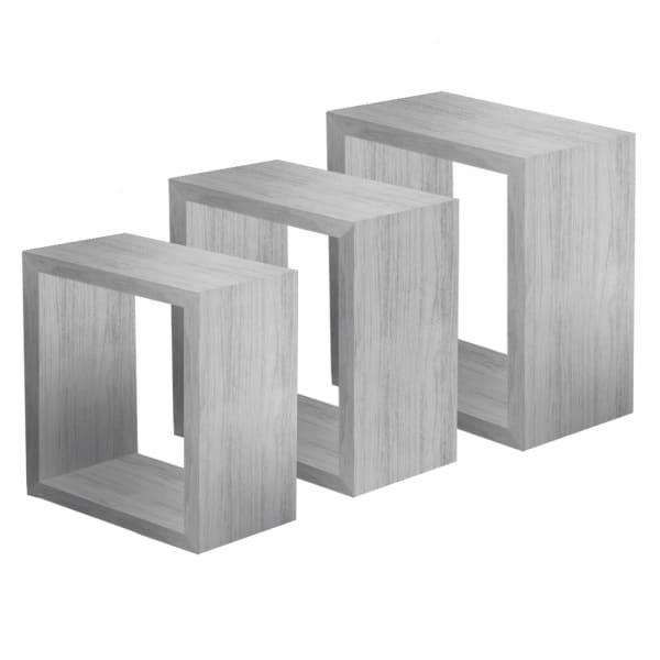 Promoção textil prateleira de parede 3 tamanhos (carvalho