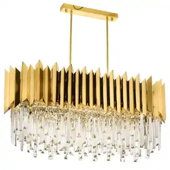 Brico Depôt Lâmpada de teto, estrutura de metal cor dourado promoção