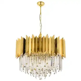 Brico Depôt Lâmpada de teto, estrutura de metal cor dourado promoção