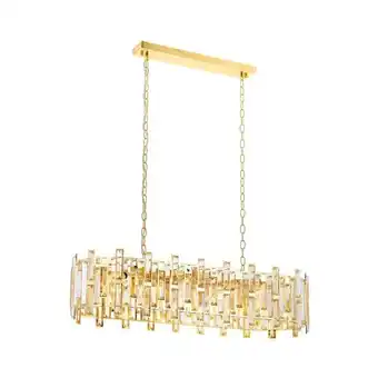 Brico Depôt Lâmpada de teto, estrutura de metal cor dourado promoção