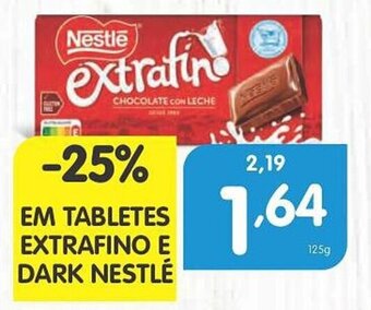Minipreço EM TABLETES EXTRAFINO E DARK NESTLÉ promoção