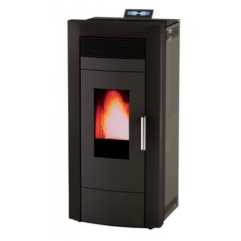Brico Depôt Estufa de pellets hidráulica sannover commo 21 kw negro promoção