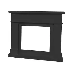 Armações de lareiras mdf cinza lipari