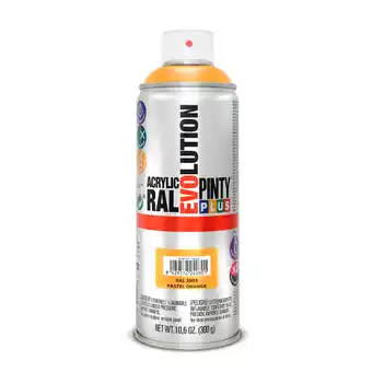 Brico Depôt Spray acrilico brillante pintyplus ral 400 ml (ral 2003 naranja pálido) promoção