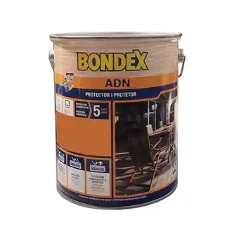 Bondex adn protector al agua satinado 5 lt (macassar 908)