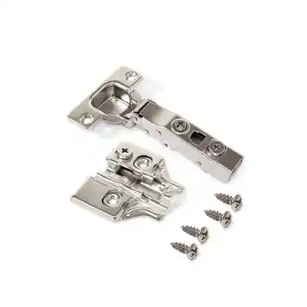 Emuca kit de bisagra recta x91n con suplemento