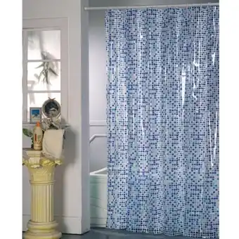 Brico Depôt Cortina de duche de pvc 180x200cm promoção