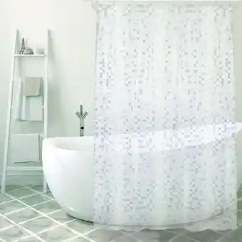 Brico Depôt Cortina de duche poliester 180x200cm promoção