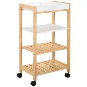 Brico Depôt Carrinho de cozinha homcom 801-131 promoção