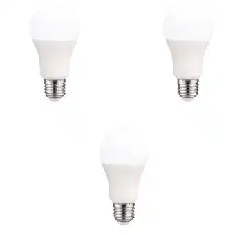Brico Depôt Pack 3 lâmpadas led padrão e27 10w luz neutra 4000k a2bc promoção